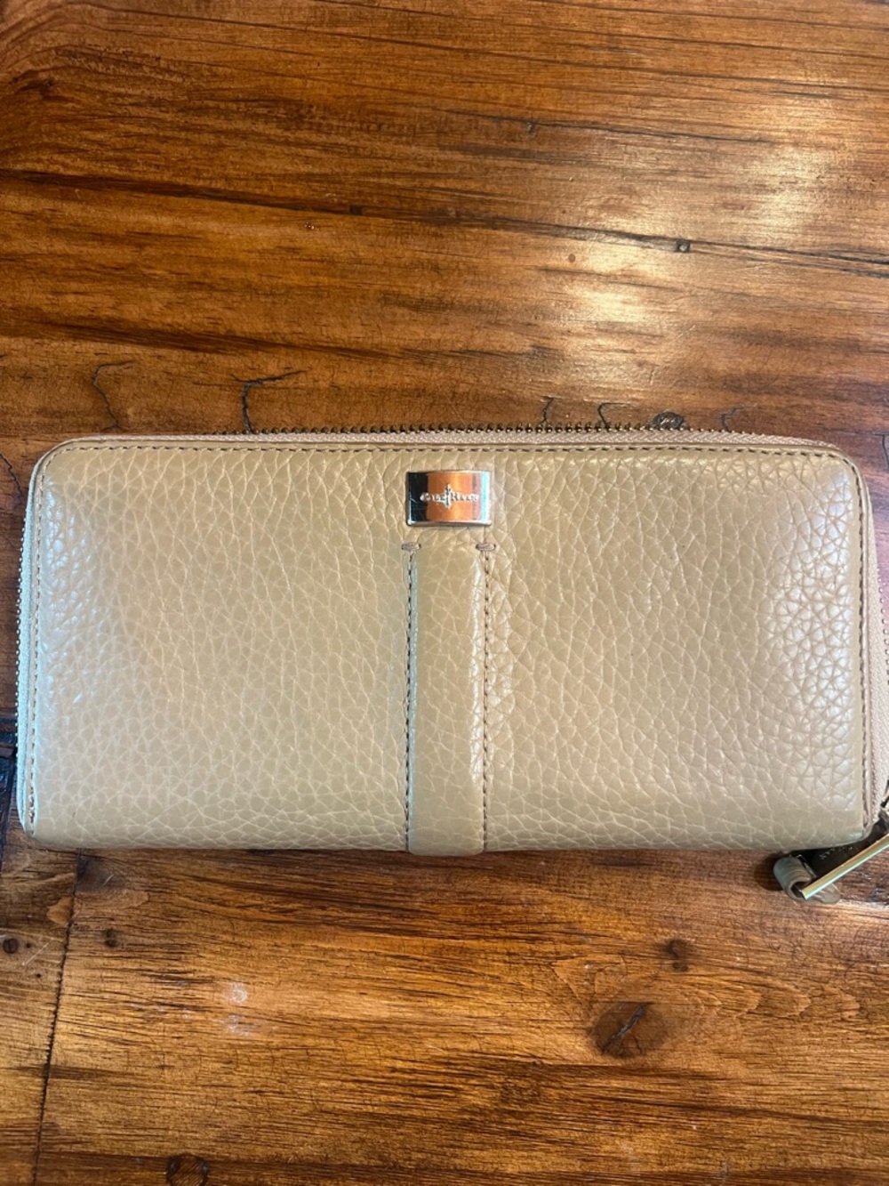 Cole Haan Leather Zip Wallet